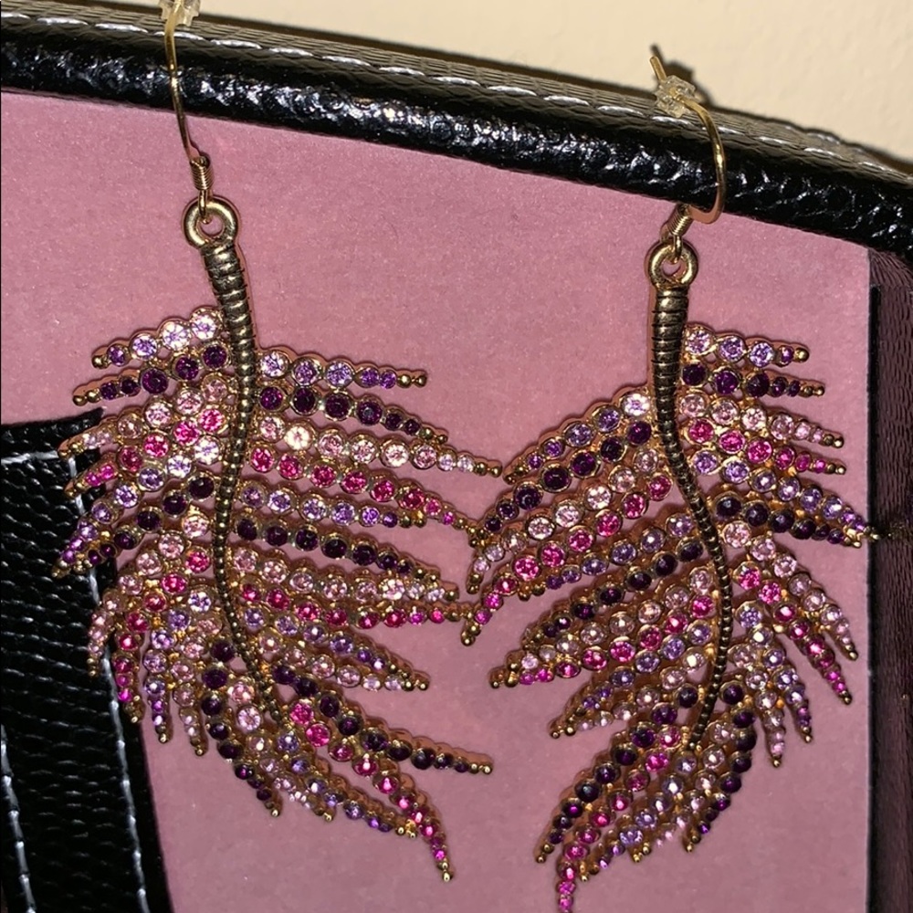Crystals earrings